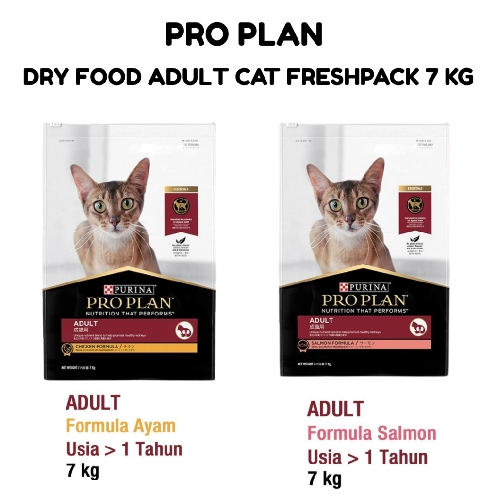 Pro Plan Adult Dewasa Chicken Salmon Proplan 7 KG