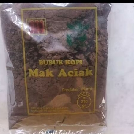 KOPI HITAM MAK ACIAK ASLI - KOPI BUBUK ASLI KHAS MINANG
