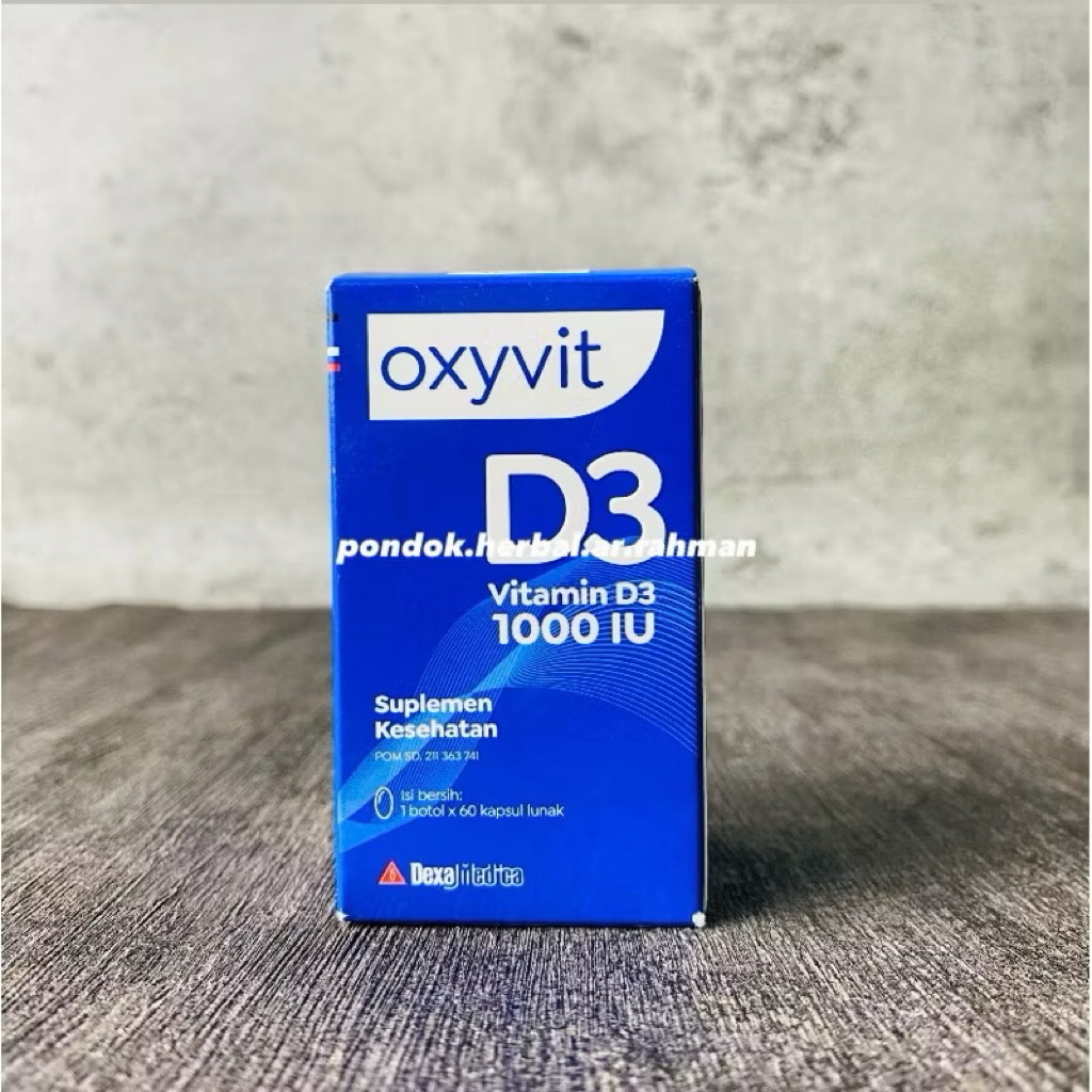OXYVIT D3 1000IU 60 KAPSUL