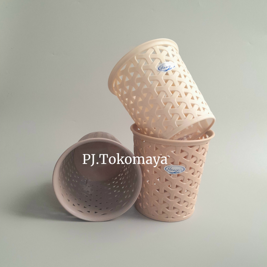 Keranjang Bulat Mini Serbaguna Amaris S Stasionery Peralatan Kantor Peralatan Pribadi Cover Pot HW 8