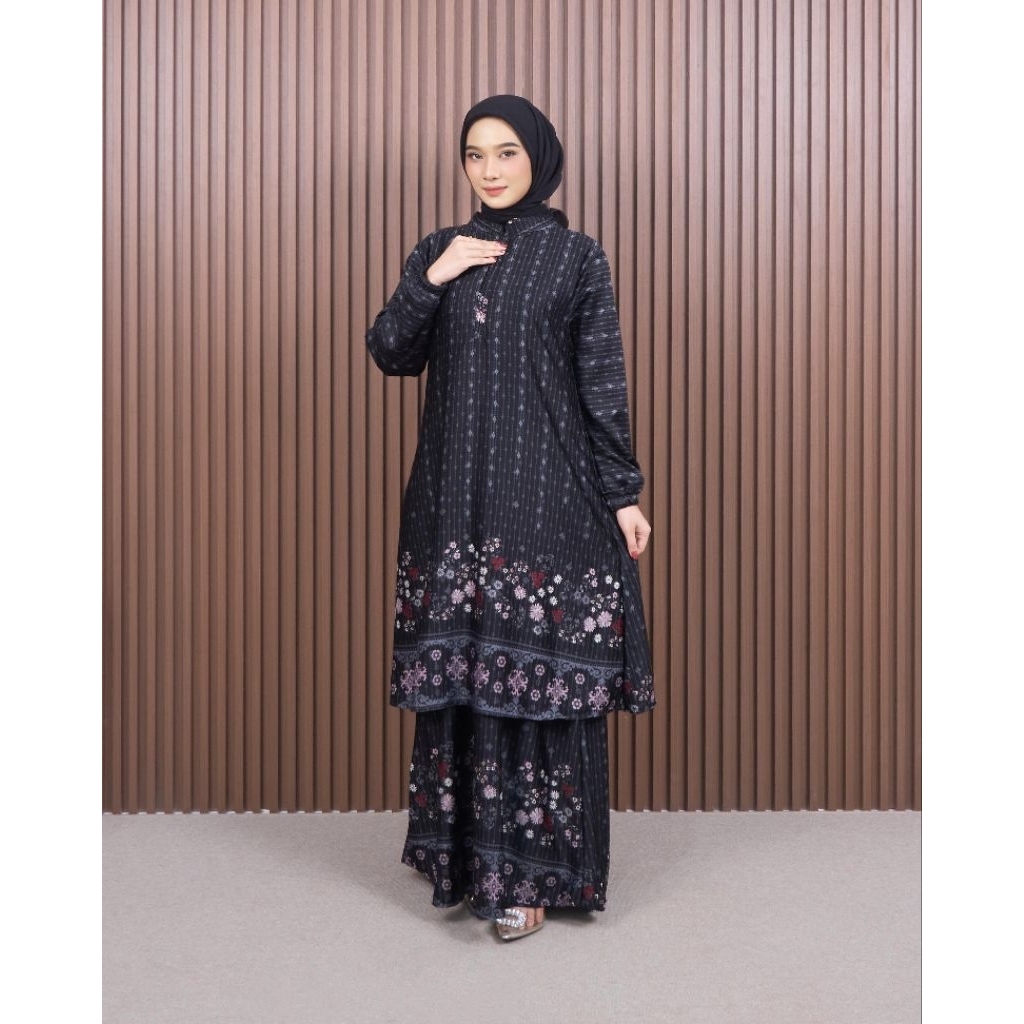 FAMYS - GAMIS SILK MALAY KURUNG IZHARA DRESS WANITA MELAYU 015700