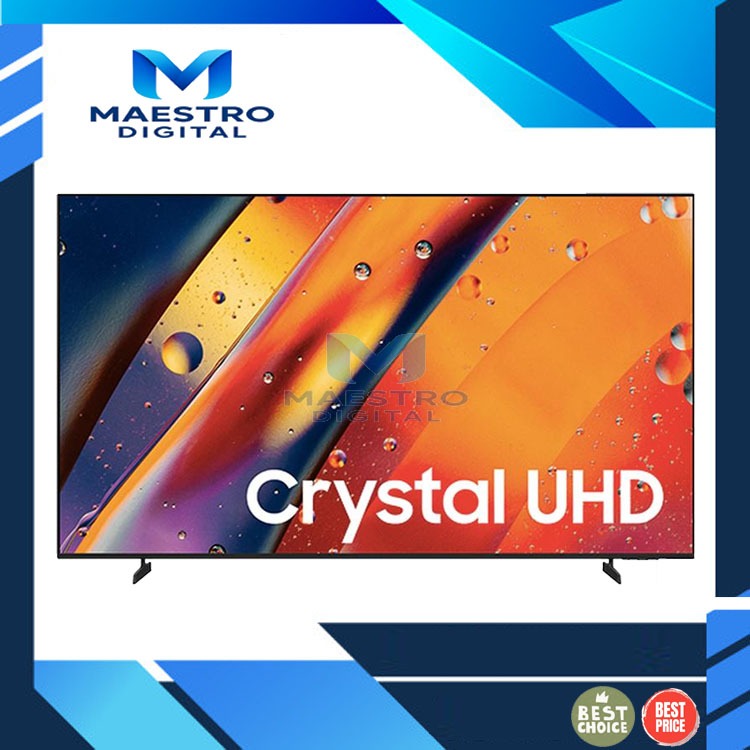 SAMSUNG 75UE100F TV Pintar 4K SMART TV Crystal UHD UE100F 75INCH (2025) UA75UE100FKXXM / Black / HDM