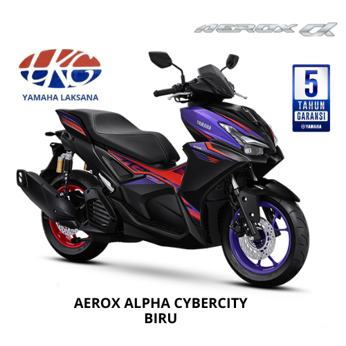 Sepeda Motor YAMAHA AEROX ALPHA CYBERCITY ABS