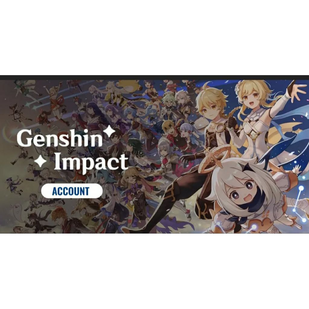 Akun Genshin Impact Starter Bintang 5
