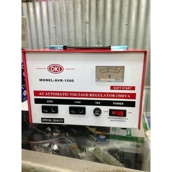 Stabilizer /stavol Regulator Listrik OKI 1500 watt Stabiliser 1500watt