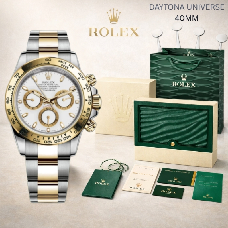 [Garansi lima tahun] Asli Jam Tangan Pria Rolex watch Cosmograph Daytona M116503-0001 40mm Ready Sto