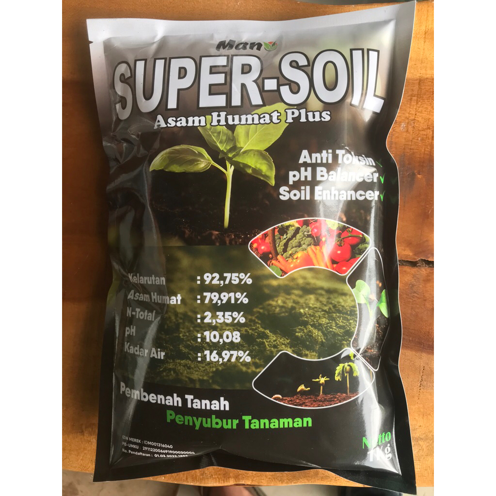 Super-Soil 1 kg (Asam Humat)