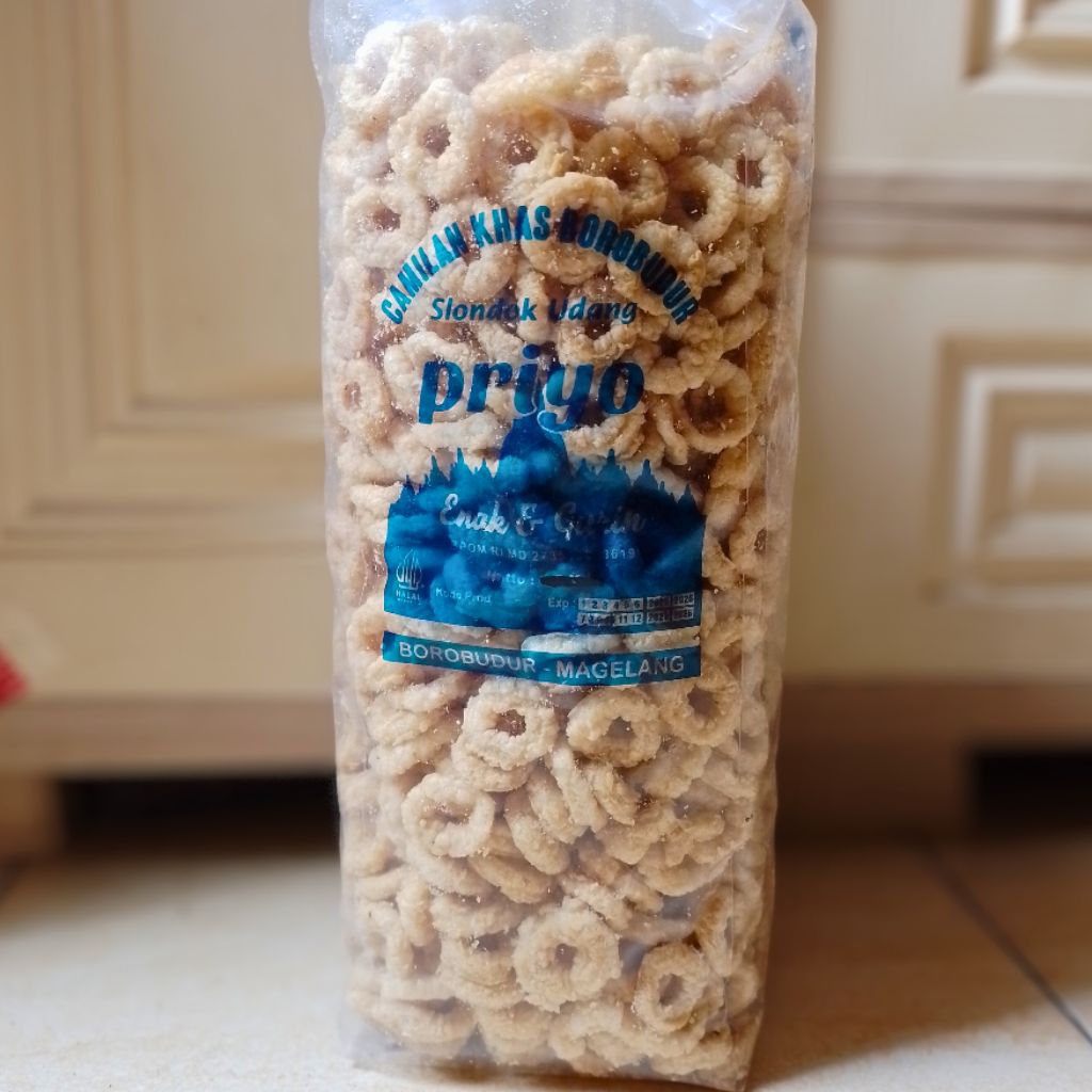 Lanting udang 1 kg | Slondok Udang Cemilan Renyah Gurih 1kg