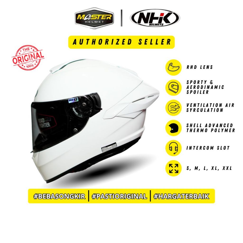 NHK Mark 1 Solid Double Visor