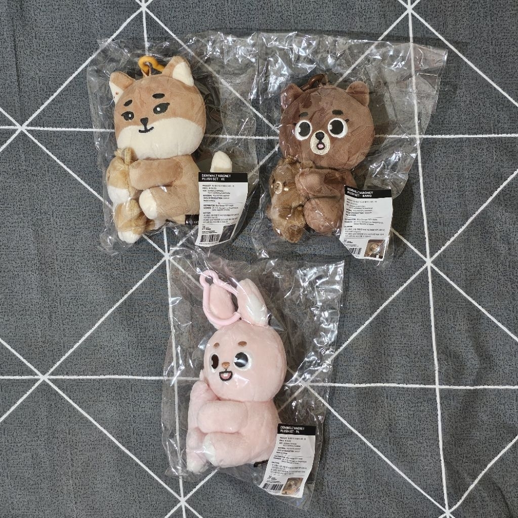 DAY6 DENIMALZ MAGNET PLUSH SET PIER10 FANMEETING BANG KE PIL SUNGJIN YOUNGK WONPIL