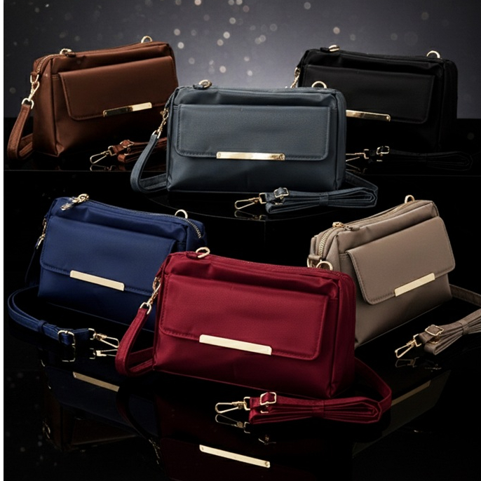 Tas Dompet Selempang Wanita Esprit Plat Terbaru Viral / Tas Selempang Wanita