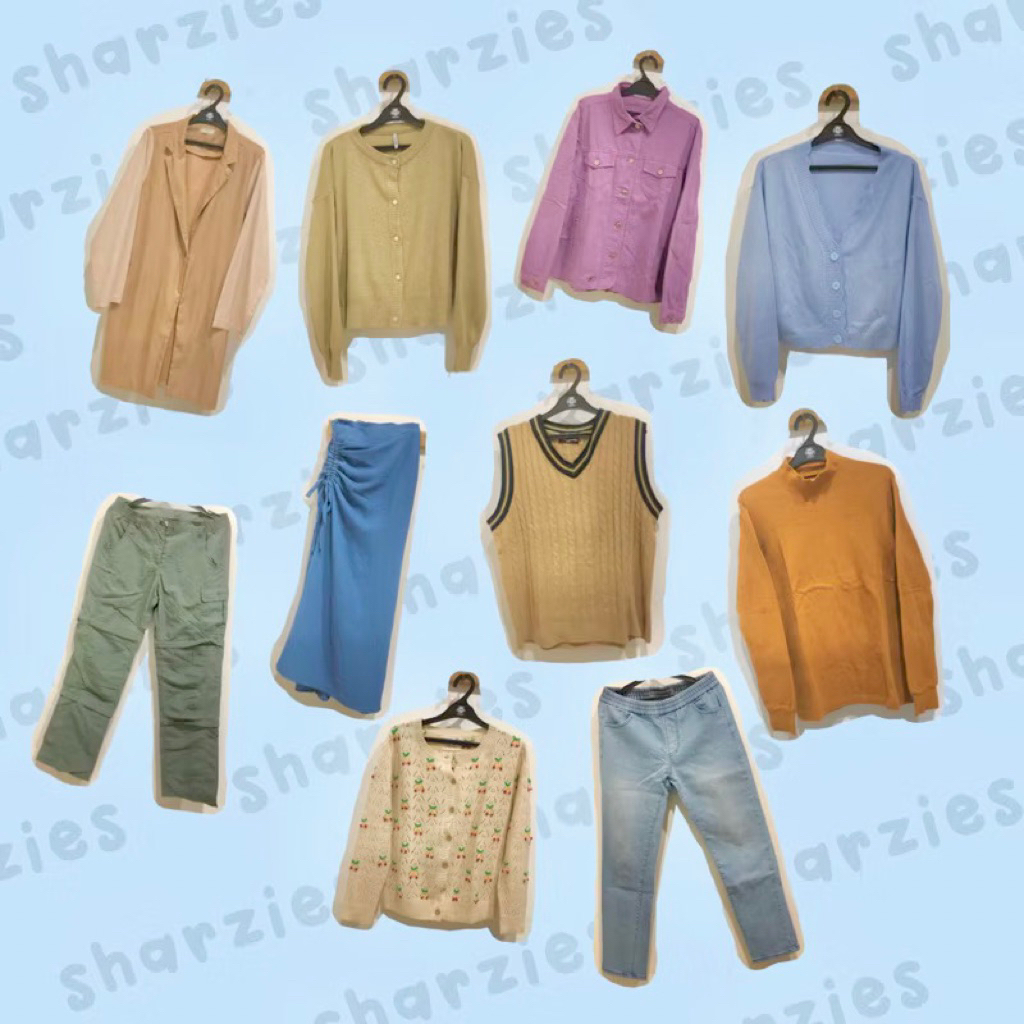 Link CO Preloved Live (Top, Jeans, Pants, etc) | Hulm Yeona Ecinos Zara H&M Lafiye By Ody