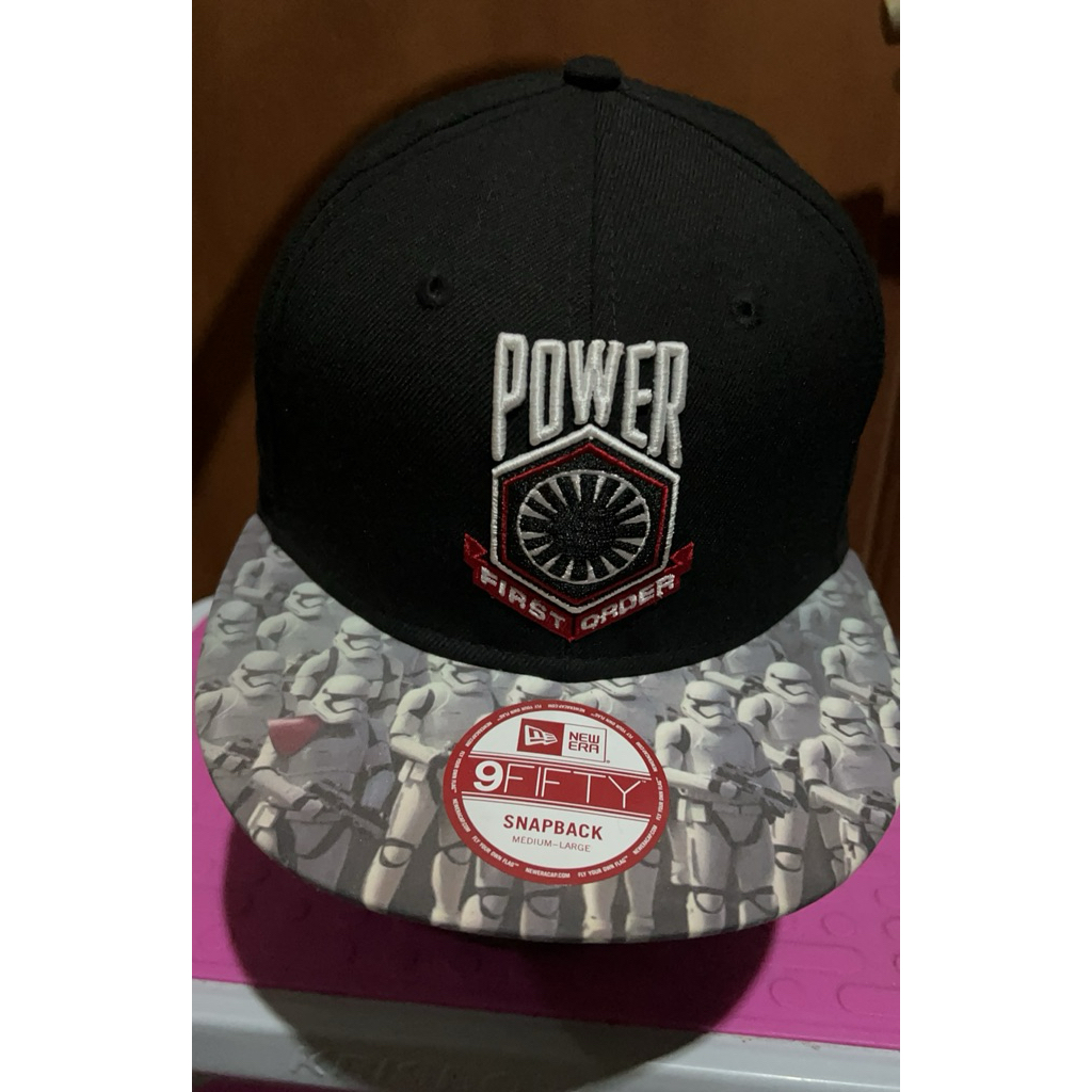 Topi sekon model Snapback Star Wars X New Era -100%original