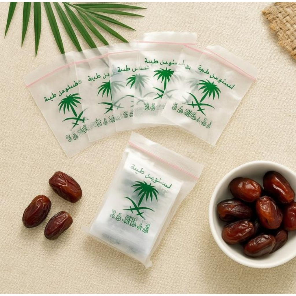 [SDW] pekanbaru/100 Lembar Plastik Klip Haji Umroh 7x10cm dengan Desain Elegan