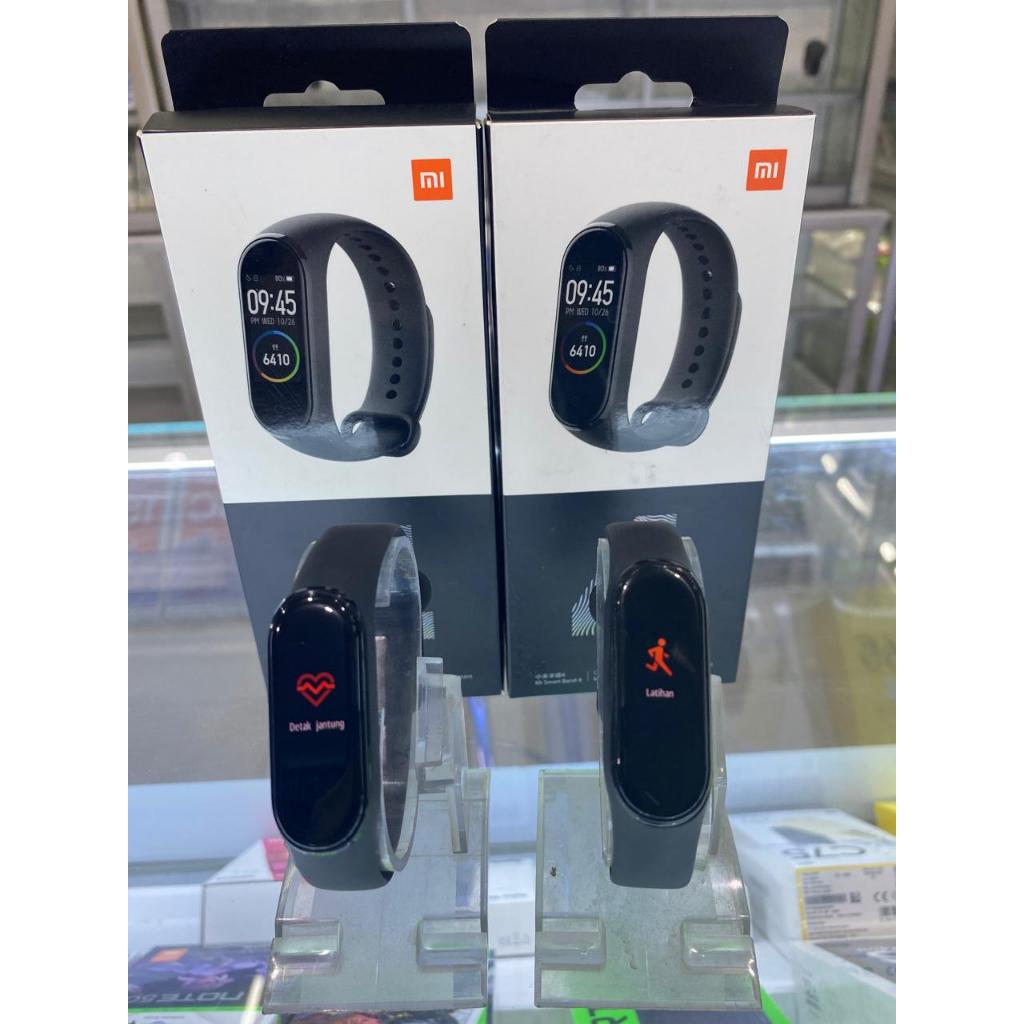 JAM TANGAN SMARTWATCH XIAOMI MI SMART BAND 4 GPS AMOLED 0,95" INCH FITNESS JANTUNG MONITORING ANDROI