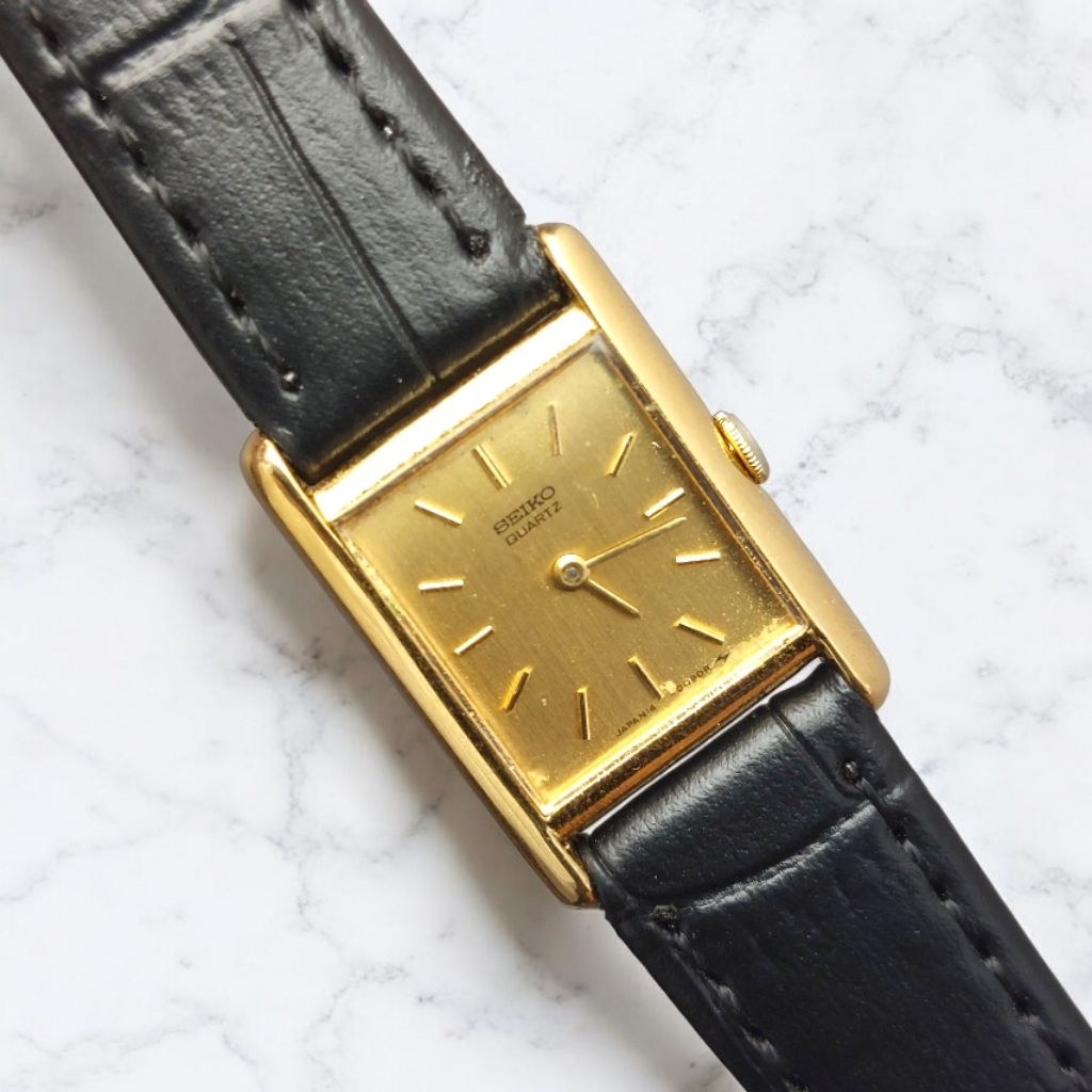 Jam Tangan Vintage Wanita - Seiko Tank Circa 1979's Vintage Watch