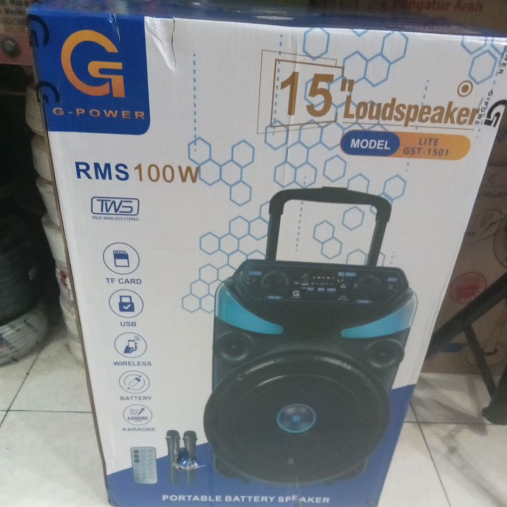 SPEAKER GPOWER 15" RMS 100W
