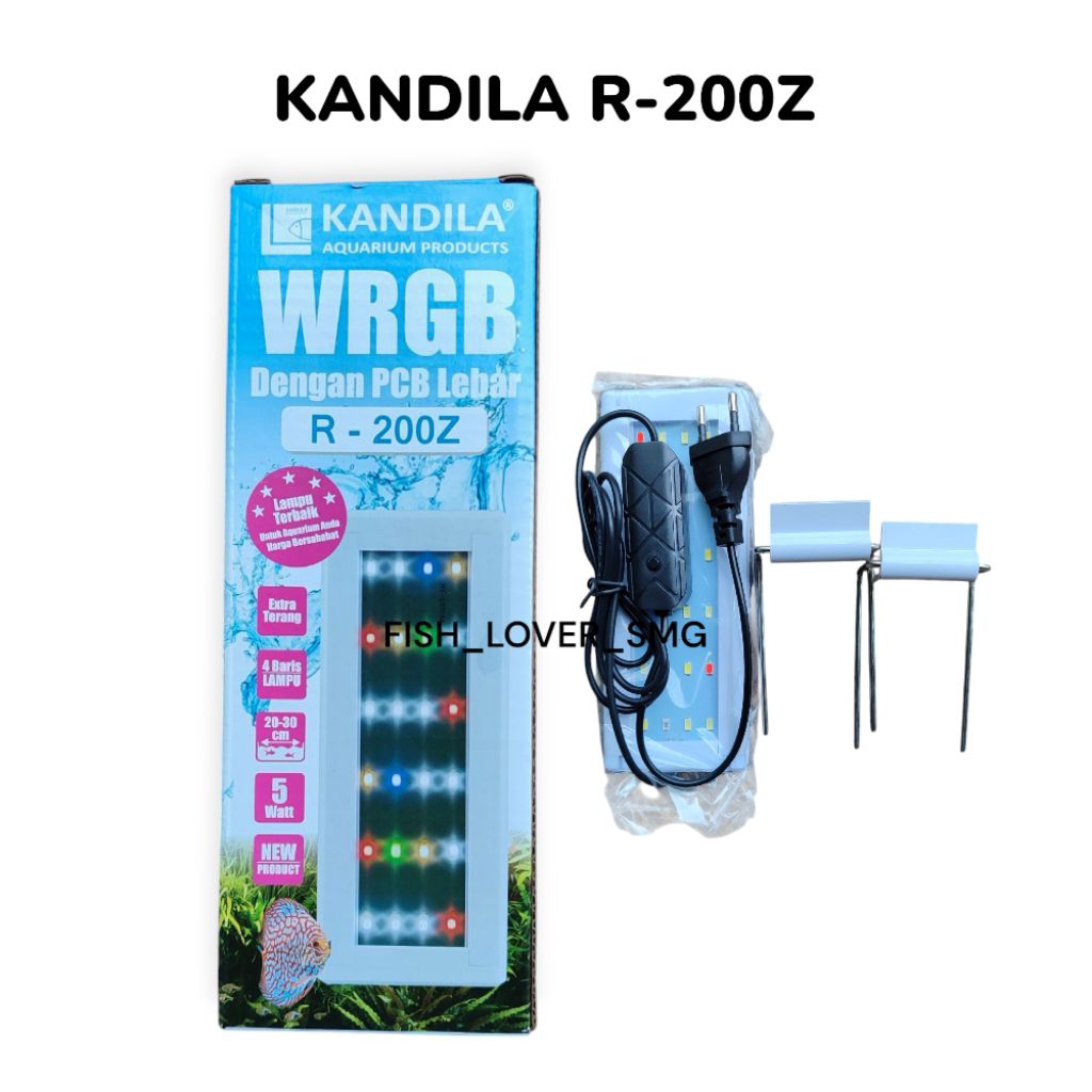 Lampu Aquarium KANDILA R200Z/ LED aquarium/ Lampu gantung aquarium/ Lampu gantung aquascape