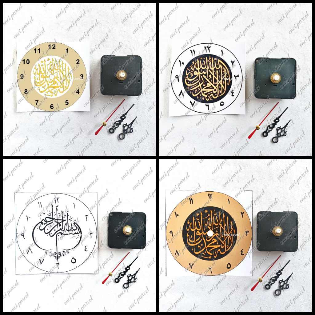 Background jam Mahar dan jarum