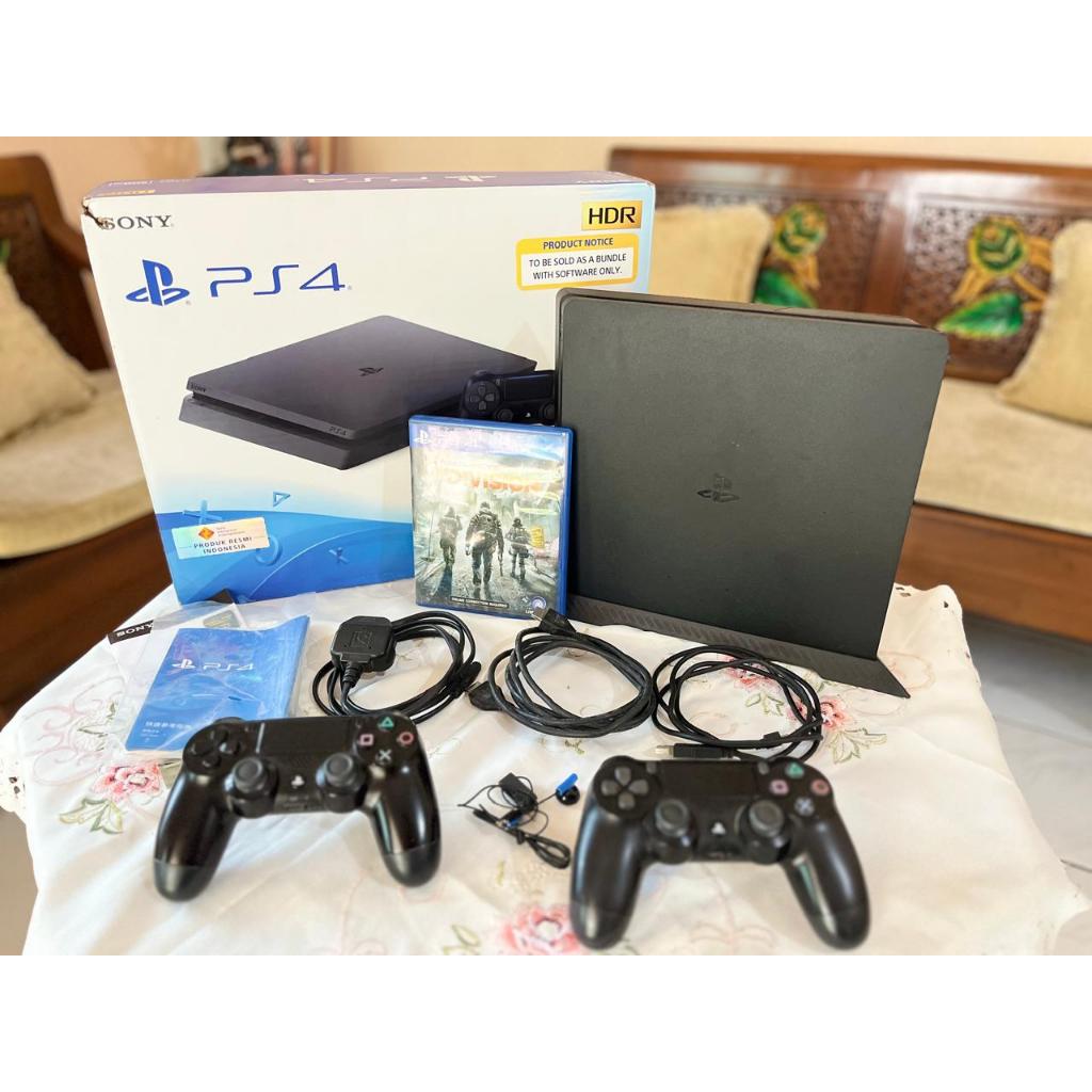 PS4 SLIM 500GB ORIGINAL FIRMWARE EX GARANSI RESMI SONY INDONESIA