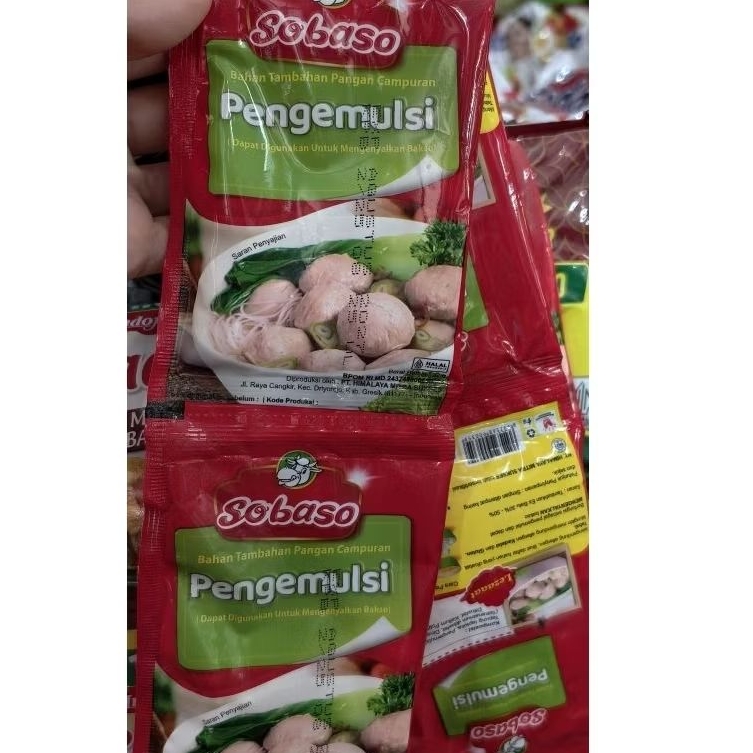 Sobaso Pengemulsi Pengenyal Bakso