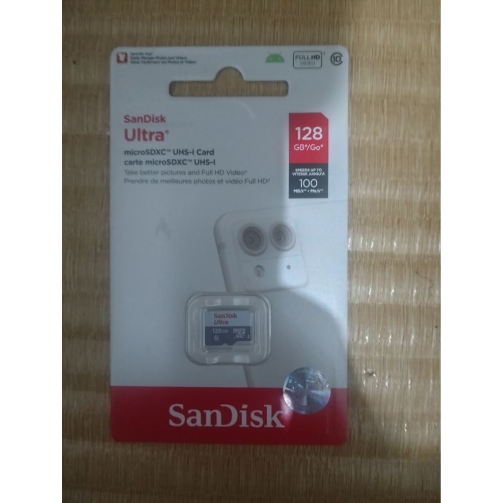 Memory card / micro sd sandisk 128 gb original