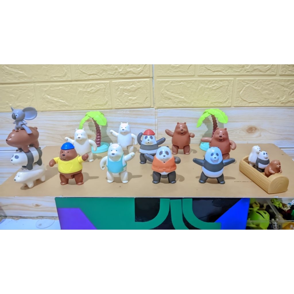 We Bare Bears 11 Pcs Takeall by MCD