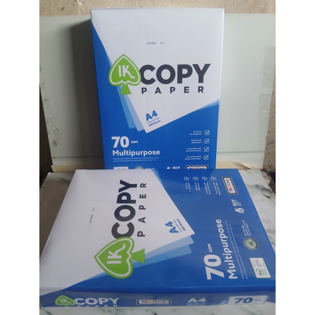 ik copy paper 70 gsm A4 /rim