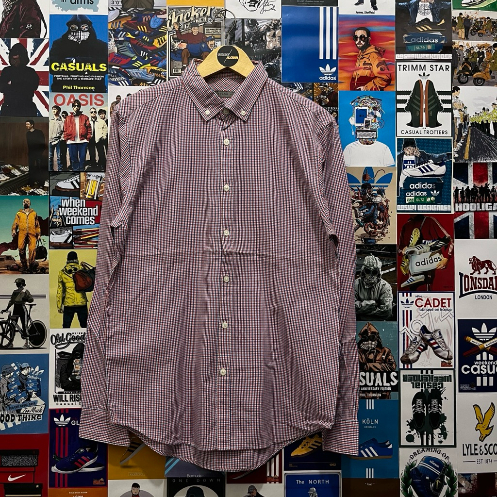 Kemeja / Lengan Panjang / Vintage / Second / GIORDANO