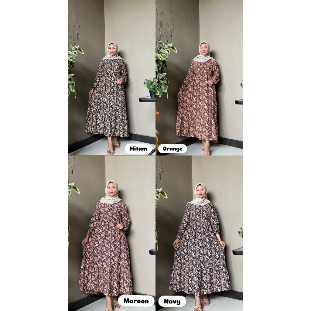 MIDI // GAMIS // GAMIS BUSUI// DAILY DRESS// HOME DRESS // AVINA DRESS // MIDI BUSUI