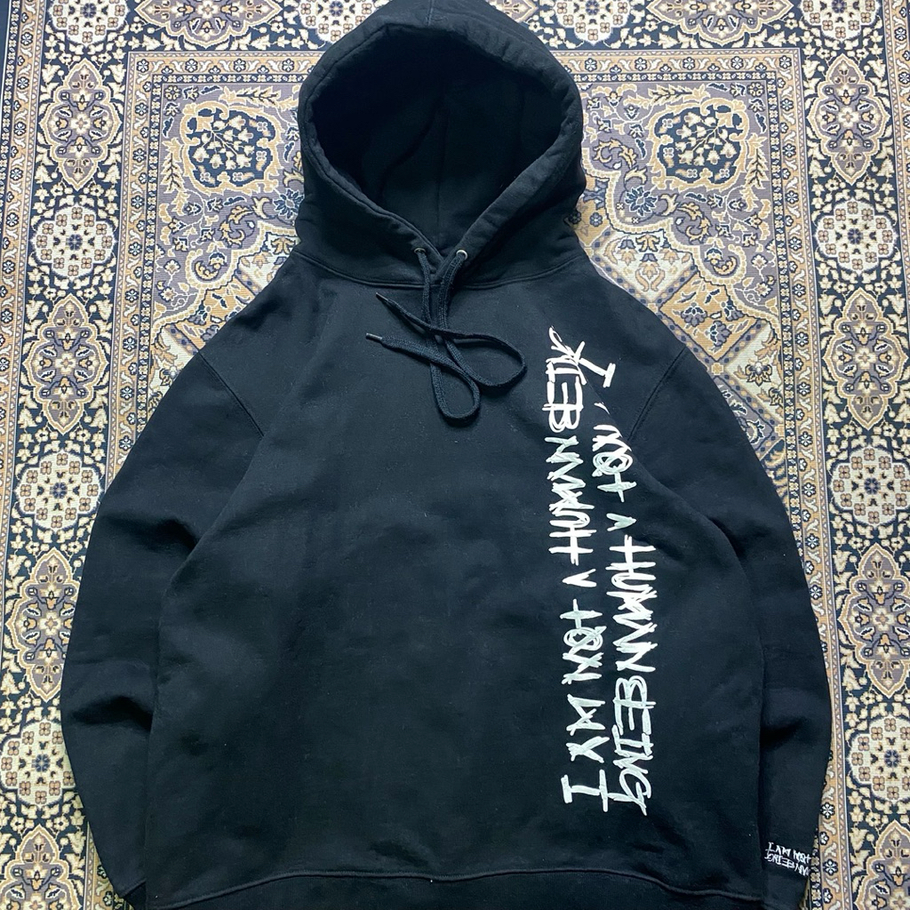 hoodie i am not a human being