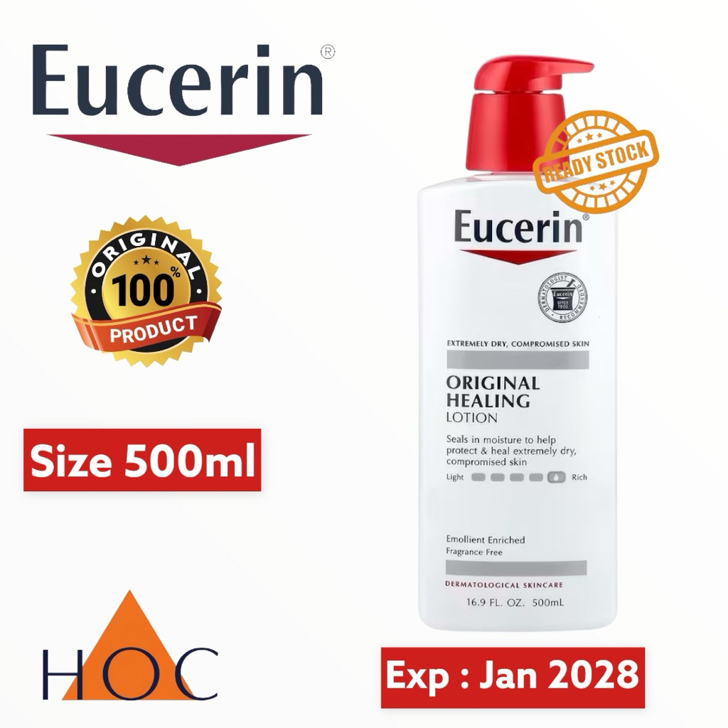 EUCERIN Original Healing Lotion 500ml