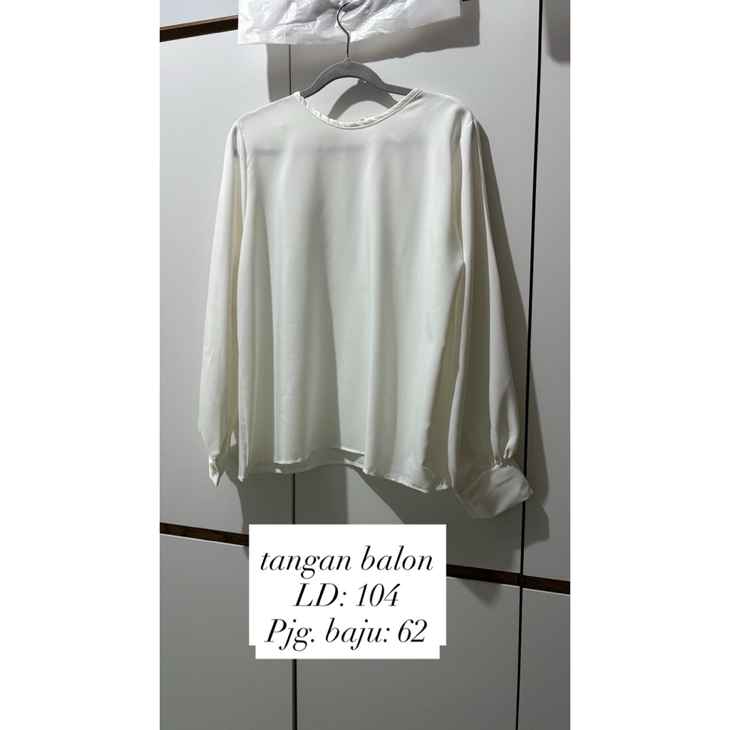 blouse putih CDCmodels (pl)
