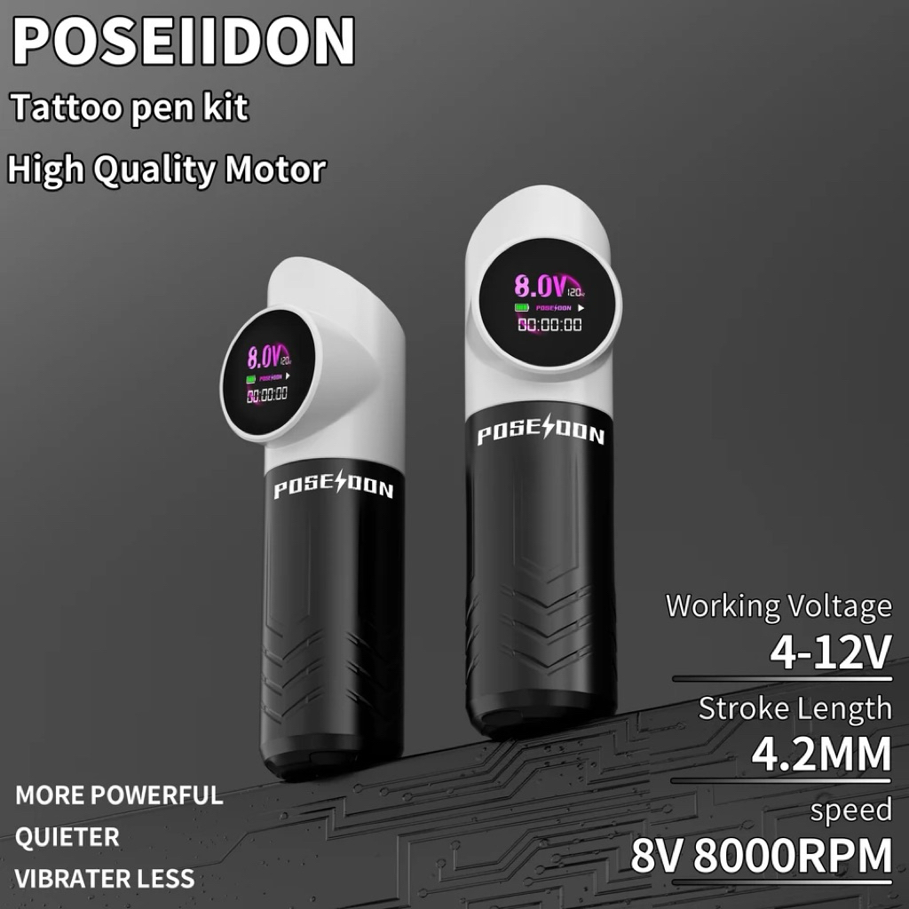 POSEIDON PANDA TATTOO MACHINE WIRELESS