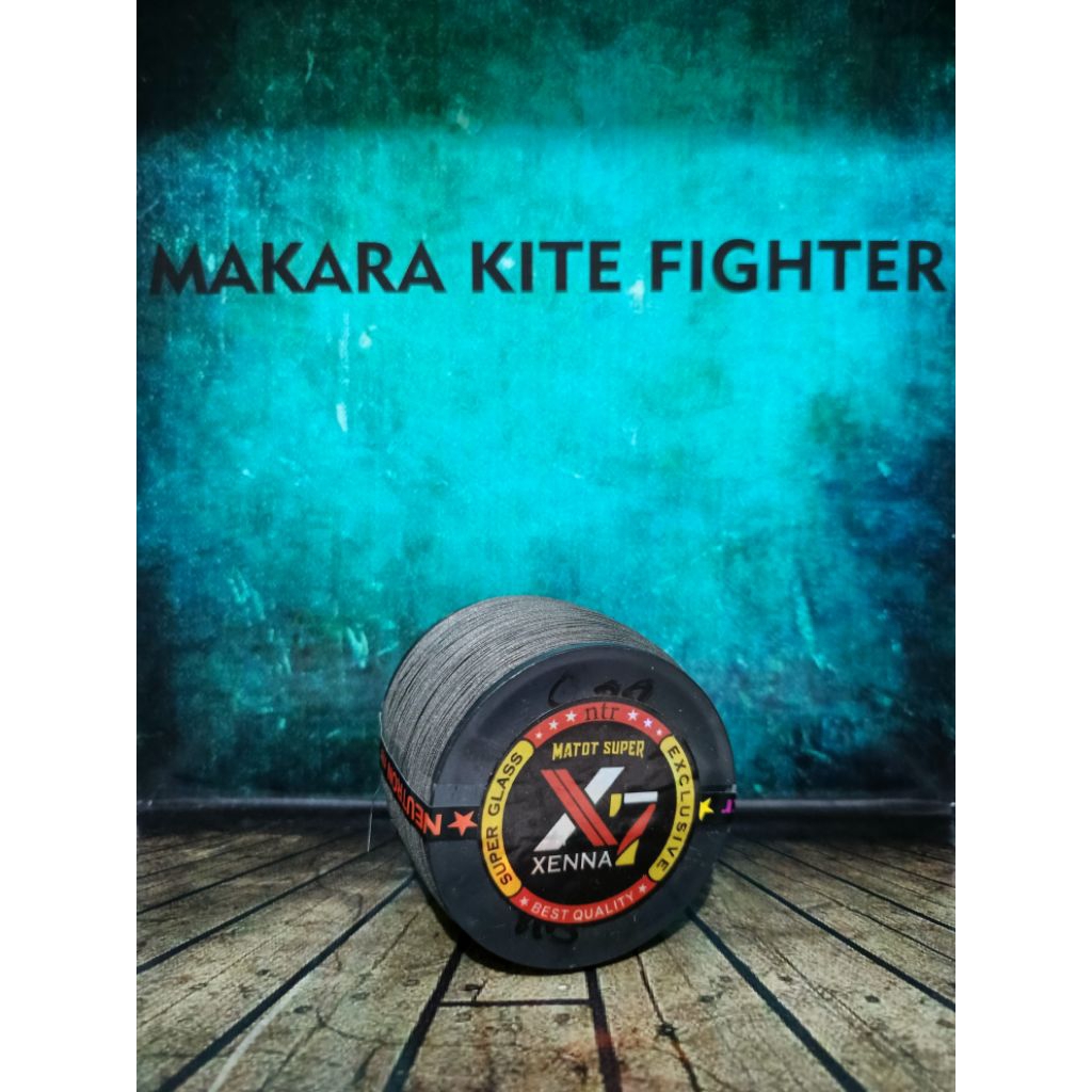 Gelasan Matot NTR XENNA X7 Bahan Abu Size 0.23/0.24 Klos 3000 Yard