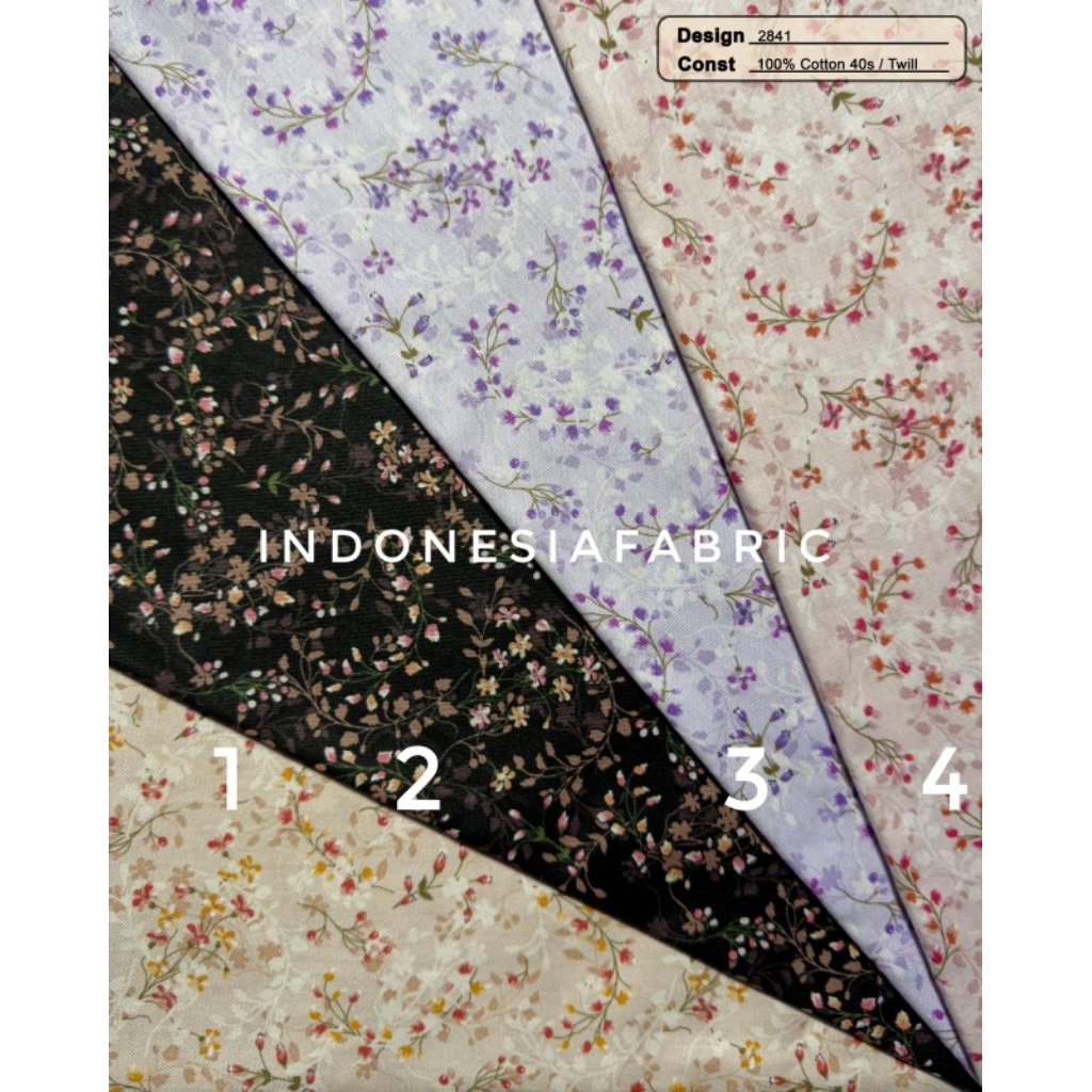 Kain Katun Jepang motif KJ496 tokai senko japan cotton ori bahan gamis tunik mukena daster piyama se