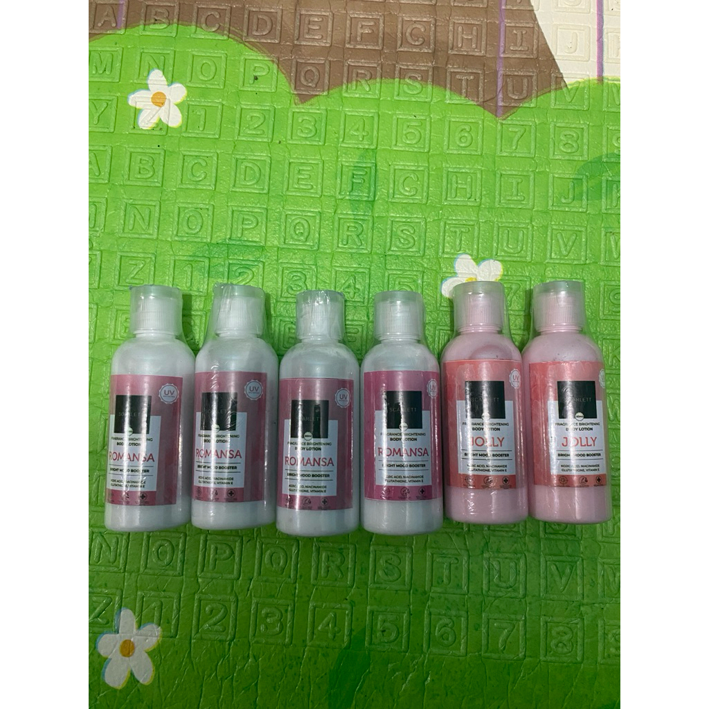 Lotion Pemutih Kulit Scarlett Body Lotion 60 ml- Mencerahkan, Melembabkan, Meratakan Rona