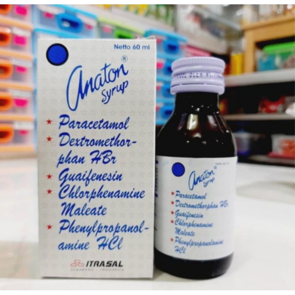 Anaton Sirup 60Ml & Tablet 1strip isi 10biji