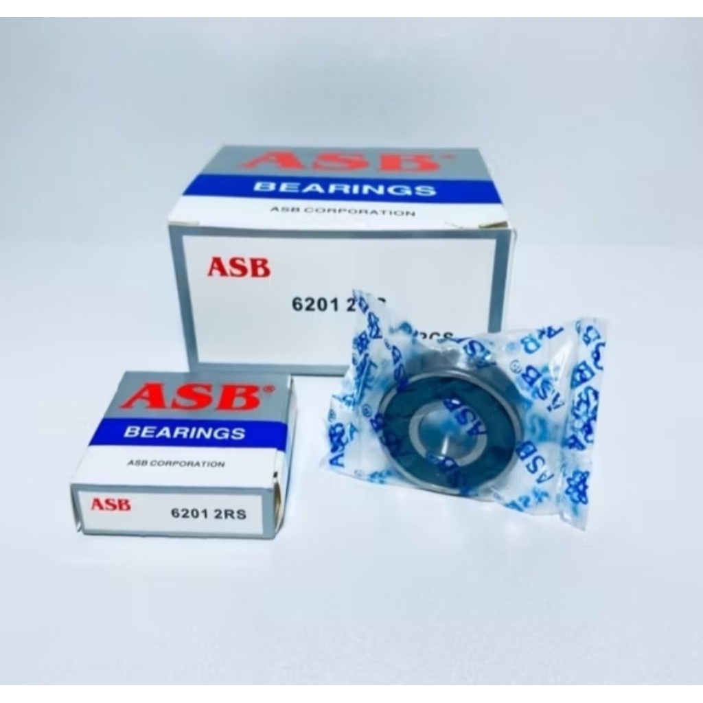 1pc bearing laker lahar 6201 2rs laker roda depan Supra fit new, Supra x 125, karisma, Revo absolute