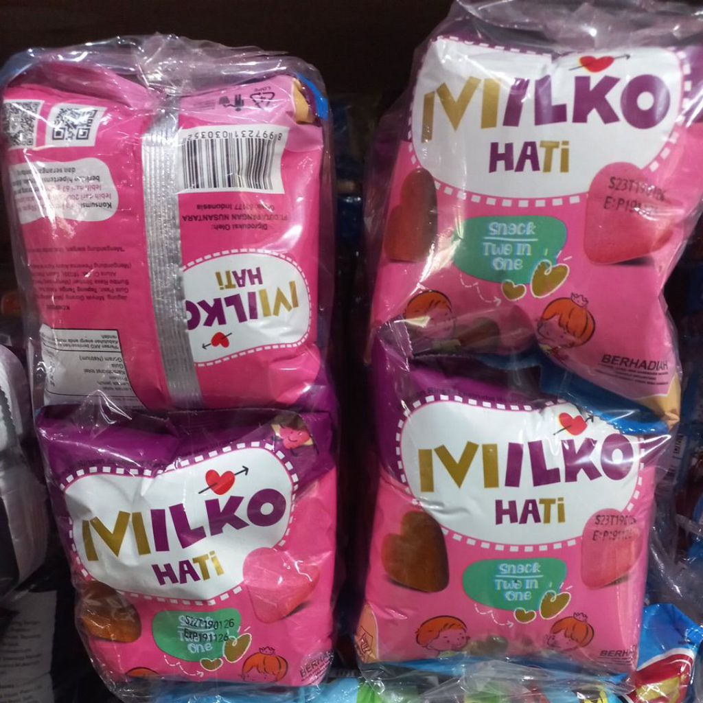 MILKO HATI SNACK ISI 10PCS