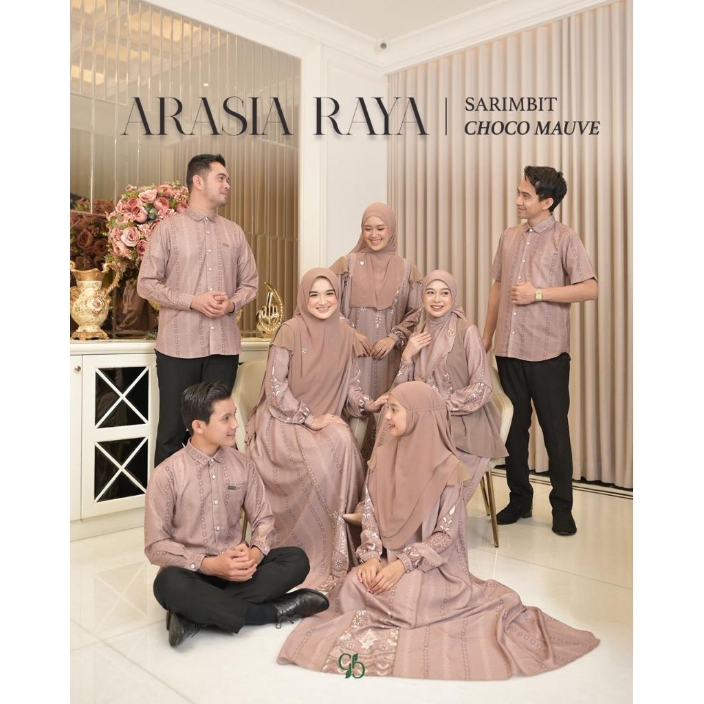 GREENISM - CHOCO MAUVE - SARIMBIT ARASIA RAYA BY GREENISM - SARIMBIT GREENISM 2026