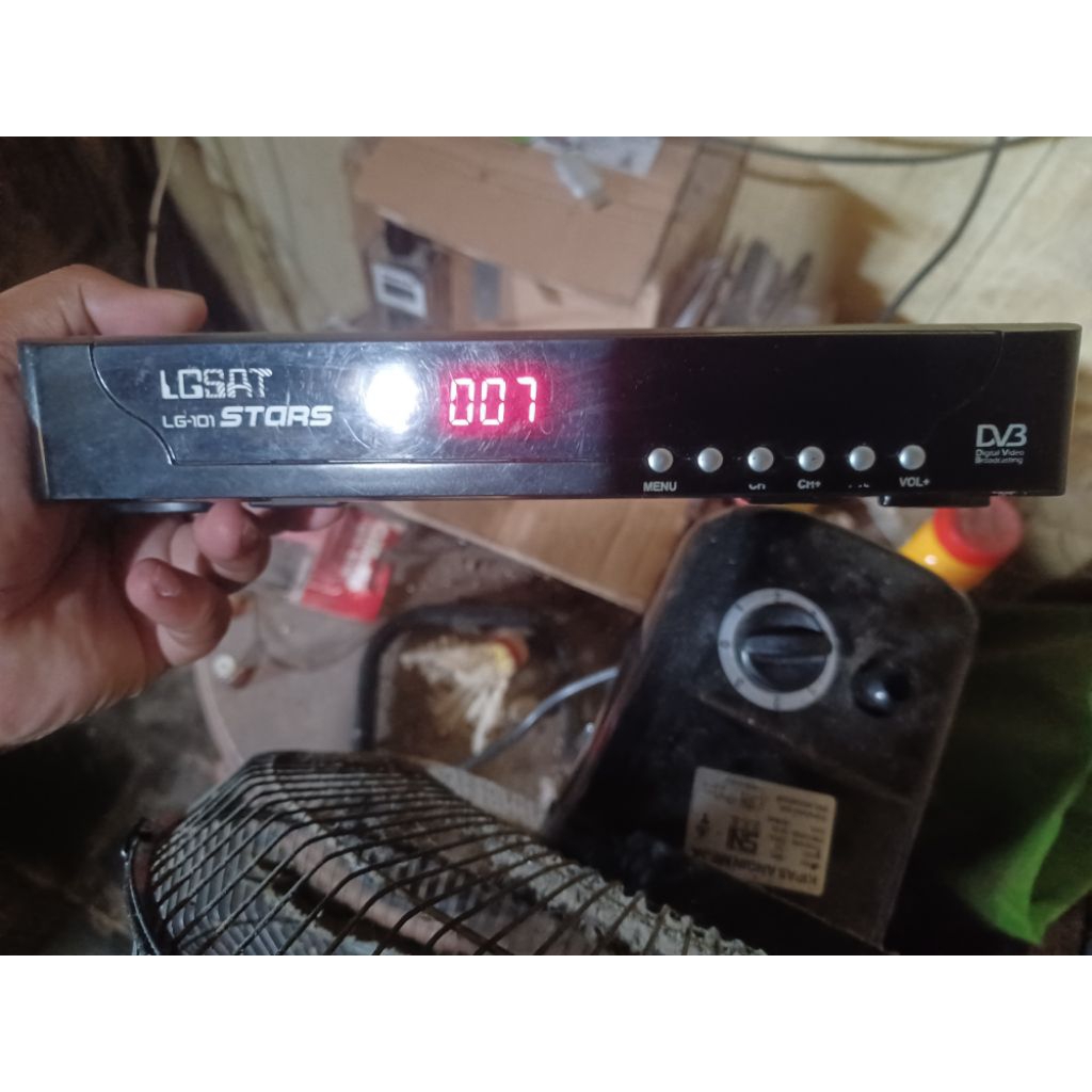 Receiver LGSAT K Vision Old Bekas (Free Packing Aman)