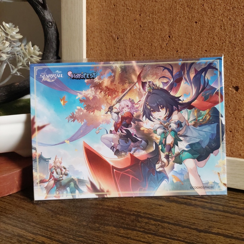 Postcard Honkai Star Rail Hoyofest 2024