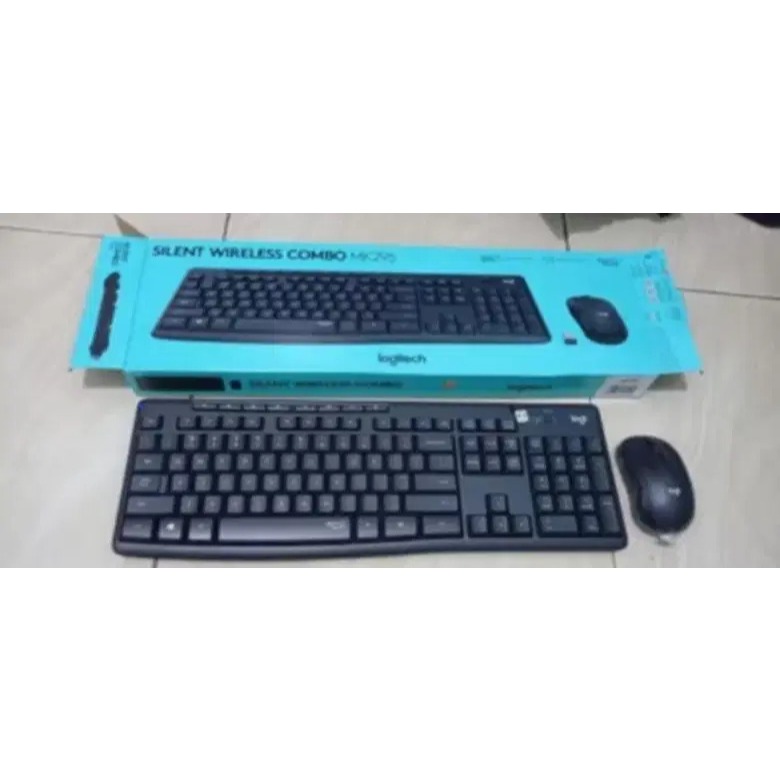 Keyboard Wireless Logitech MK295 (Bekas)
