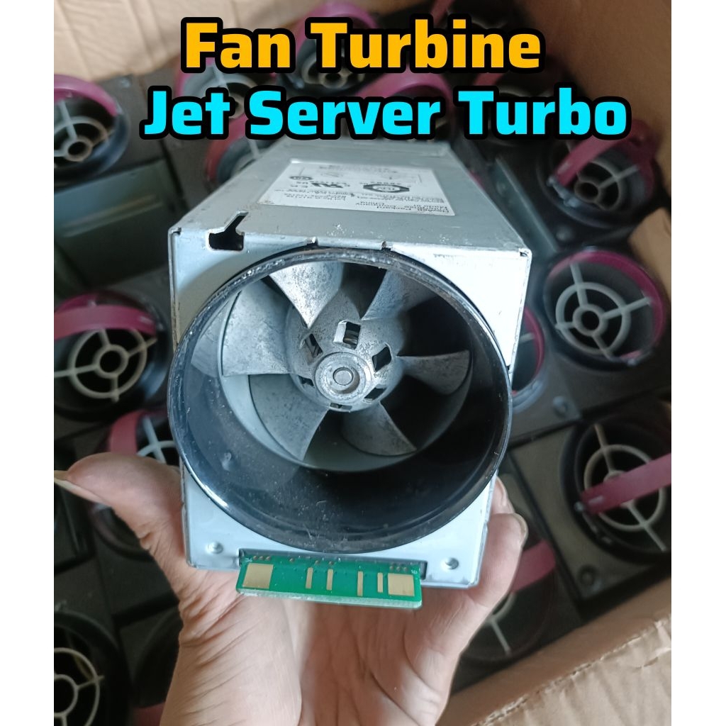 FAN TURBINE TURBI JET Server HP C3000 C7000 12V 16 Amper