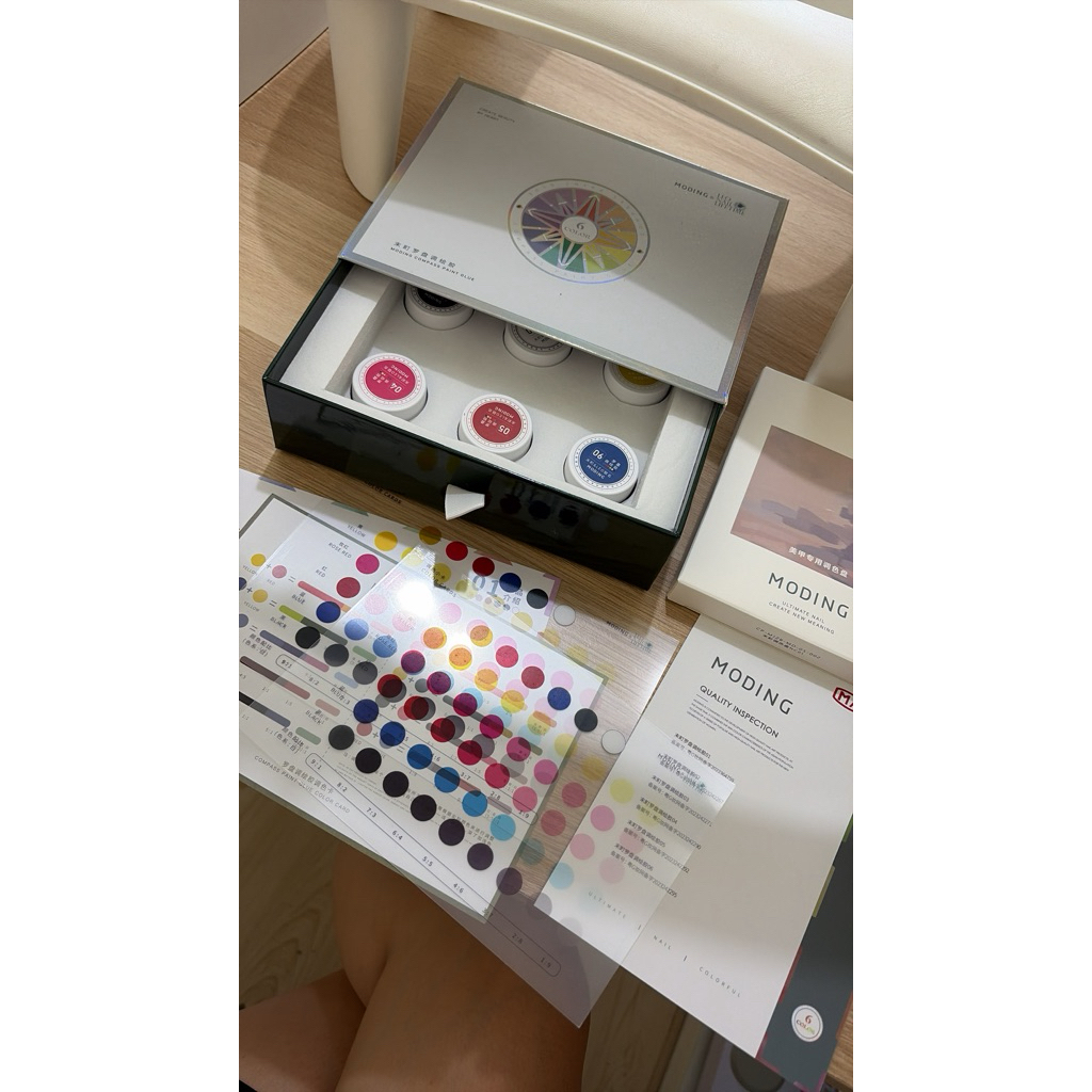(baca deskripsi) moding leo painting gel full set