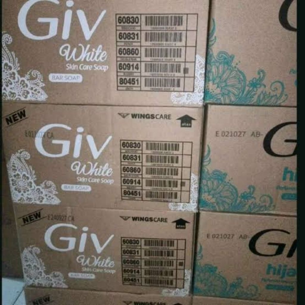 sabun giv 1 karton isi 72 pcs