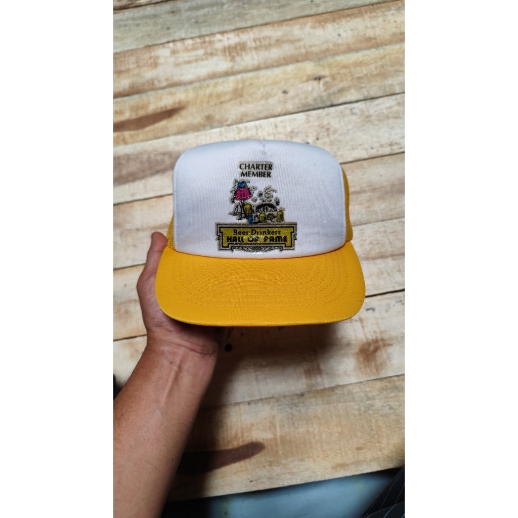 topi trucker vintage