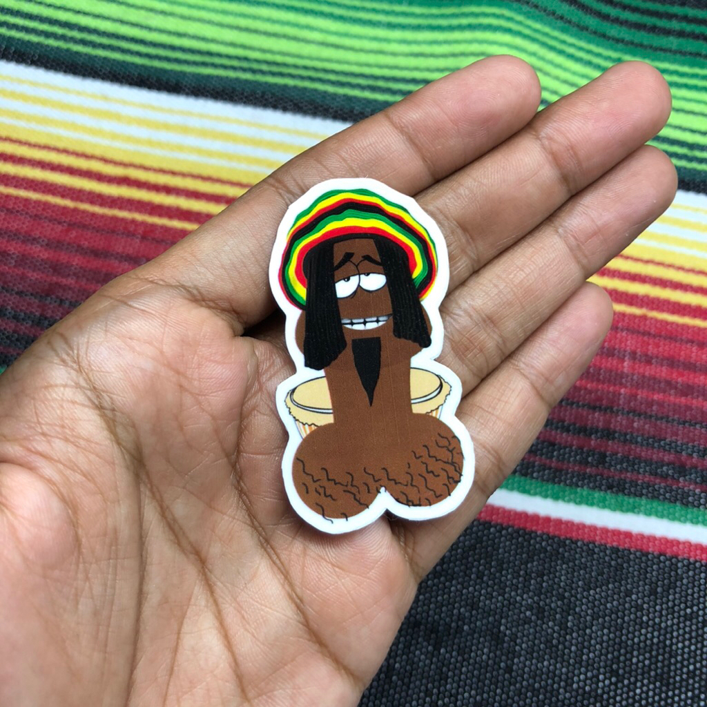 Sticker Reagge Yoman