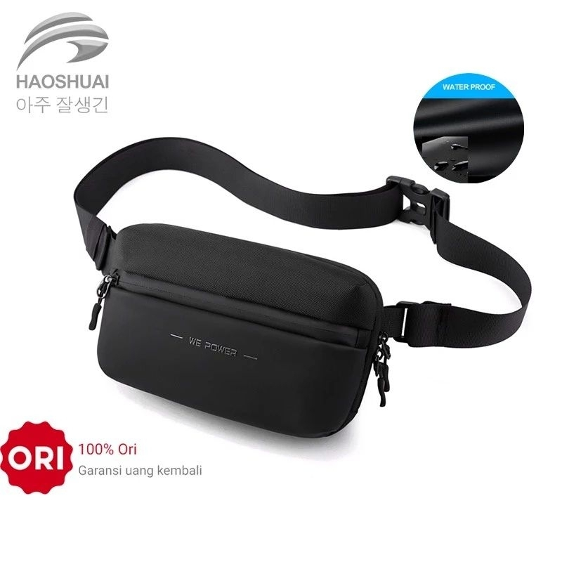 Tas Selempang We Power 3 Pria/Wanita Impor Premium